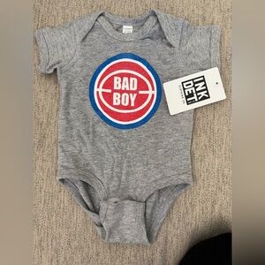Kids Gray Bodysuit - Bad Boy Design